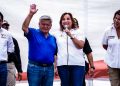 Dina Boluarte: “César Acuña es el papá de La Libertad y yo soy la mamá de todo el Perú”