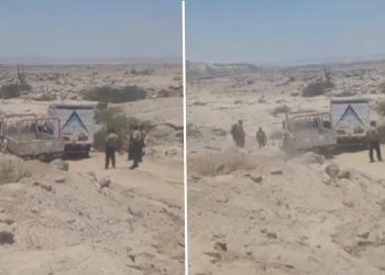 Yauca: policía encuentra la caleta donde se escondía 2 camiones robados