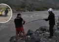 Arequipa: Dos policías mueren en naufragio durante rescate en río Majes