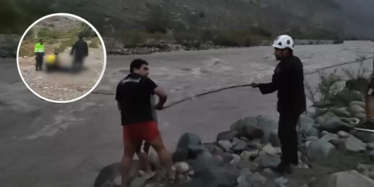 Arequipa: Dos policías mueren en naufragio durante rescate en río Majes