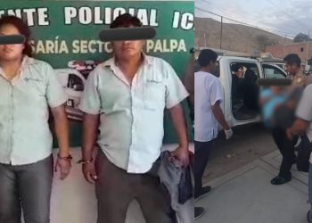Ica: policía detiene a conductor y cobradora, presuntamente incursos en el delito de abandono de personas en peligro