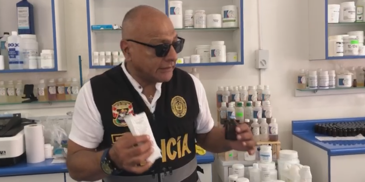 Lima: Desmantelan laboratorio clandestino de productos farmacéuticos