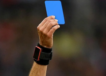 Tarjeta azul en el futbol ¿qué significa y cuándo empezará a usarse?