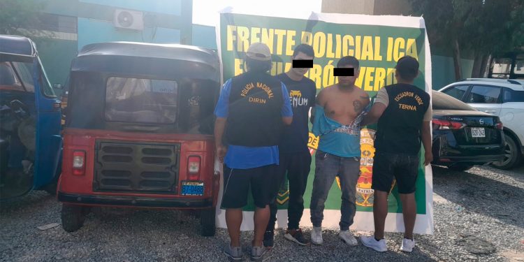 Desarticulan banda delictiva «Los Terribles Injertos de Ica» tras asalto a mano armada