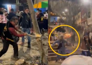 Tragedia en Pasco: anciana muere aplastada por árbol de yunza