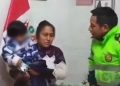 Huaraz: Policía devuelve cerca de S/ 1000 que encontró en la calle a madre de familia