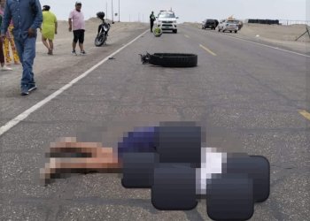 Hallan hombre sin vida en la Carretera Panamericana Sur