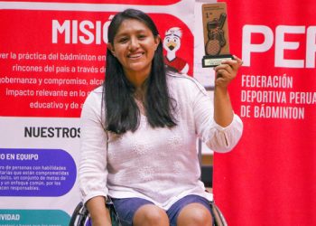Pilar Jáuregui fue elegida la mejor del Parabádminton nacional