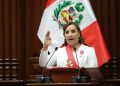 Dina Boluarte rechaza complot y lamenta renuncia de Otárola