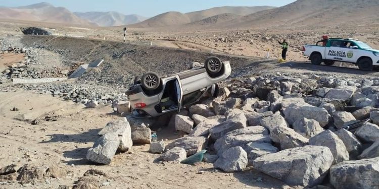 Accidente de tránsito en el kilómetro 56 de la Panamericana Sur deja un fallecido en Camaná