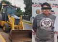 Nasca: Incautan retroexcavadora y detienen a sospechoso de contrabando