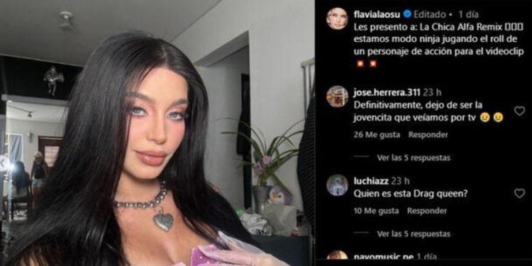 Flavia laos deja en shock a usuarios con radical cambio de look