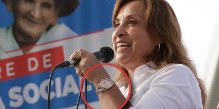 Boluarte sobre su reloj Rolex: “lo que tengo es fruto de mi esfuerzo”