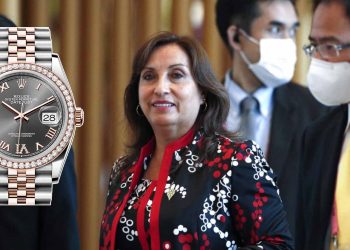 Perú Libre anuncia moción de vacancia contra presidenta por reloj rolex