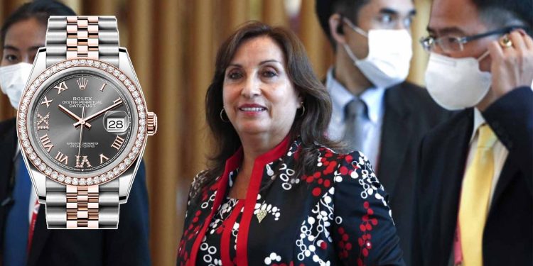 Perú Libre anuncia moción de vacancia contra presidenta por reloj rolex