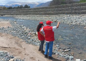 Contraloría alertó deficiencias en gaviones del proyecto de protección de riberas del río Aja en Nasca