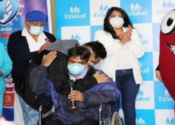 Hijo le salva la vida a su padre en Huancayo