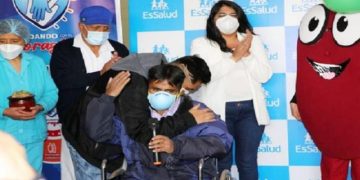 Hijo le salva la vida a su padre en Huancayo