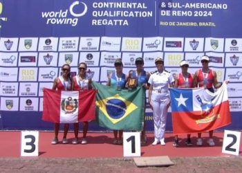 Selección peruana de remo brilla en Brasil y asegura clasificaciones para París 2024