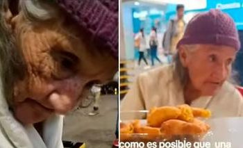 Abuelita de 92 años sale a trabajar todos los días para ayudar a su familia