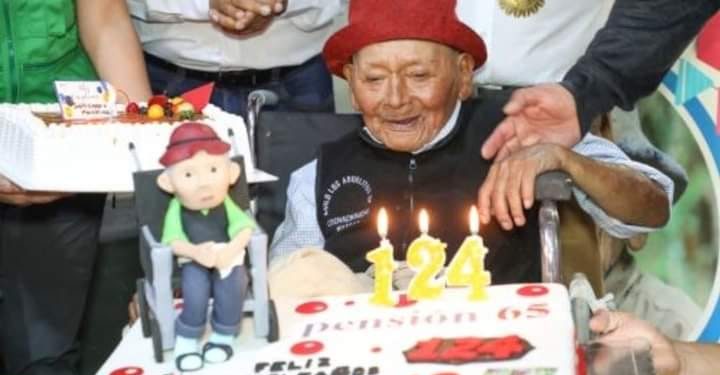 El hombre más longevo del Perú cumple 124 años y busca el récord guinness