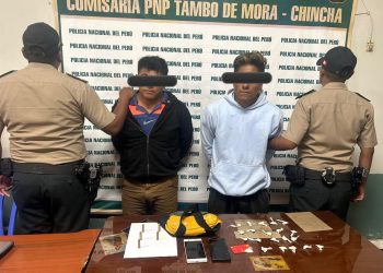 Policía detiene y desarticula banda delictiva «Los Mercenarios de las Violetas» en Chincha