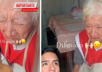 Abuelita pide a gritos ser llevada a un asilo porque se siente sola