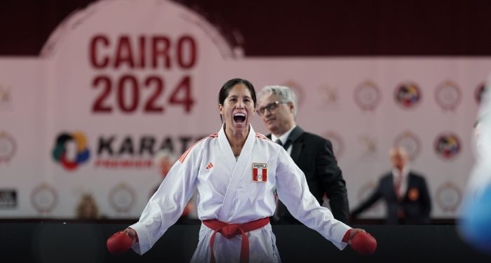 Alexandra Grande conquista medalla de bronce en la Premier League de Karate en El Cairo