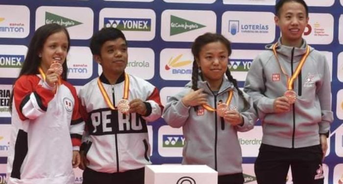 Selección peruana de parabádminton brilla en el Spanish Para Badminton International 2024