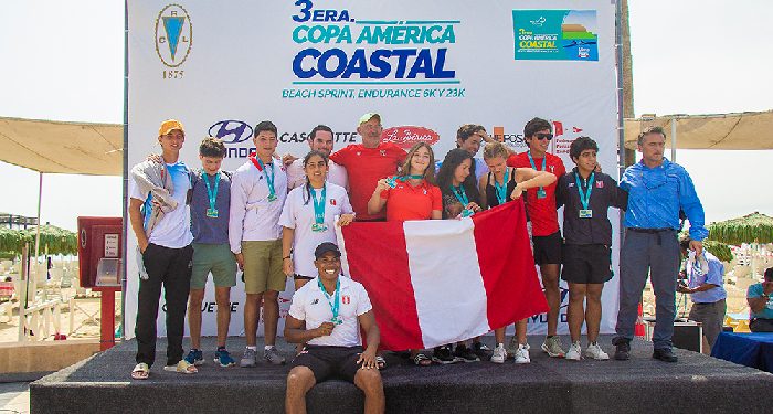 Perú Brilla en la Copa América de Remo Coastal con 10 Medallas