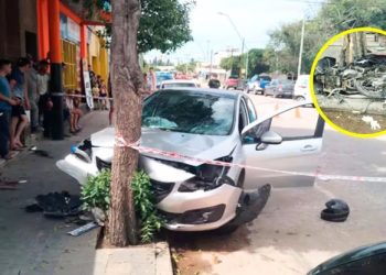 Hombre atropelló a dos ladrones que habían asaltado a su esposa embarazada