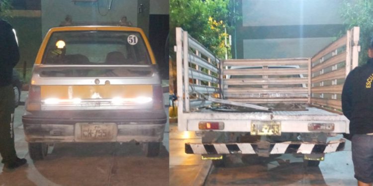 Ica: grupo terna recuperó dos vehículos robados