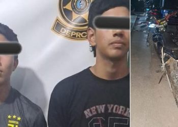 Ica: capturan a dos menores de edad con motocicleta y iPhone robados