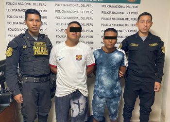 Parcona: Detienen a dos sujetos presuntos integrantes de la banda delictiva “Los moteros de la Avenida 7”