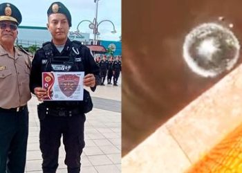 Valeroso policía se lanzó desde un puente de 40 metros de altura para salvar a mujer en río