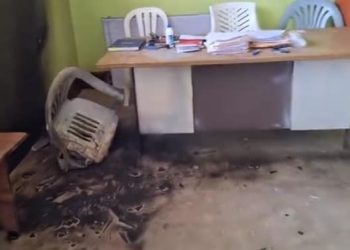 Atentado al local de la Liga Distrital de Fútbol de Pachacutec en Ica