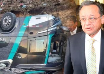 Falleció Edgar Alarcón, excontralor general, en violento accidente de bus en Ayacucho