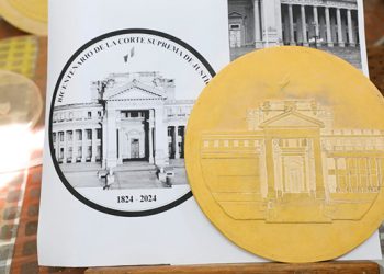 BCRP acuña moneda histórica en honor al Bicentenario de la Corte Suprema del Poder Judicial