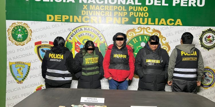 Puno: Detienen a tres personas por trata de personas
