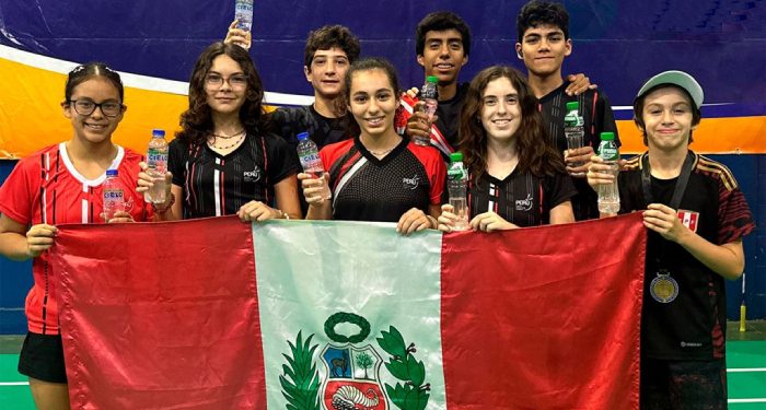 Selección juvenil de bádminton gana 13 medallas de oro
