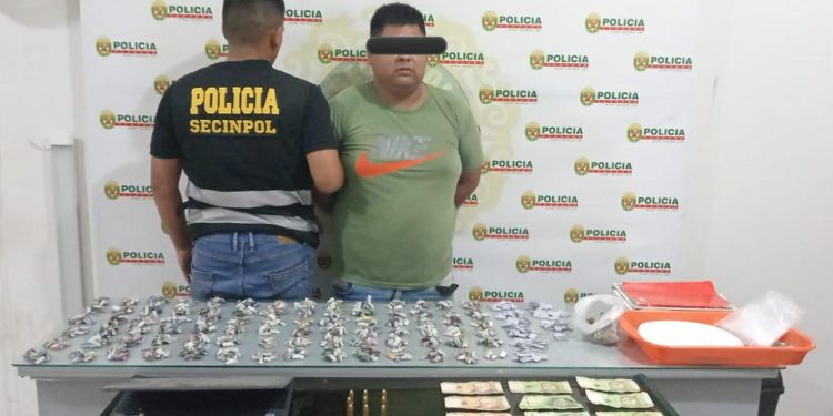 Pisco: Policía detiene a alias “Bodoque” incurso en microcomercialización de drogas