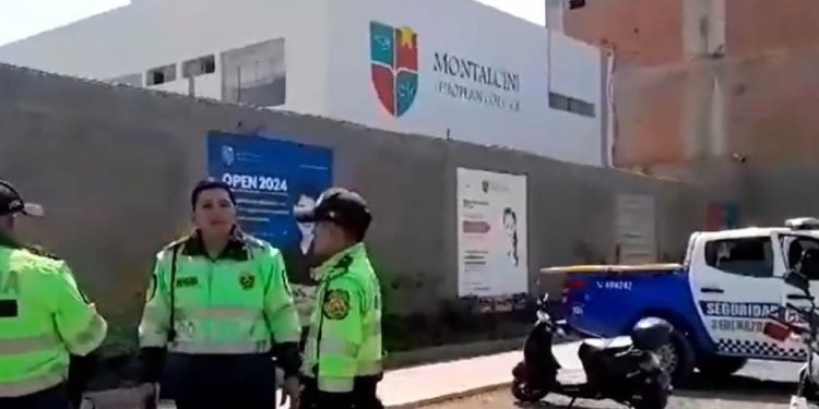 Trujillo: detonan explosivo en puerta de colegio durante horario escolar