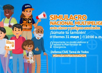 Primer Simulacro Nacional Multipeligro 2024