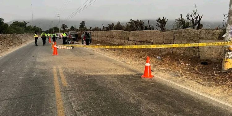 Colisión de motocicletas deja un muerto en Los Molinos