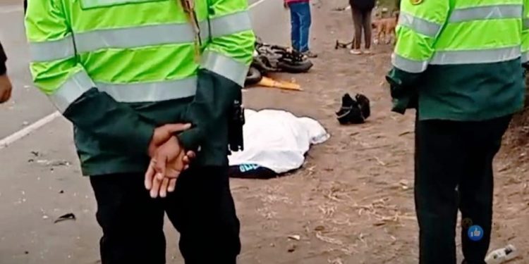 Pisco: Motociclista fallece en choque en panamericana sur