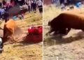 Corrida de toros termina en tragedia en Huancavelica: Animal embistió a dos espectadores