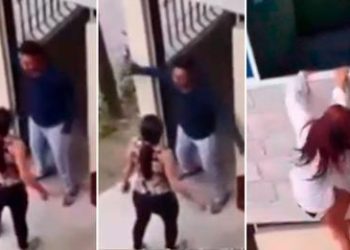 Mujer no deja a su ex rehacer su vida y arma escándalo en su casa