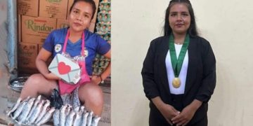 Joven se gradúa de abogada tras pagar estudios vendiendo pescado