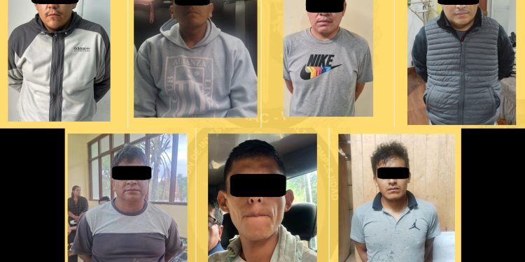 Detienen a 15 presuntos integrantes de la organización criminal “los carniceros”