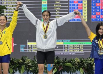 Katerin Olivera gana 8 medallas en panamericano de pesas